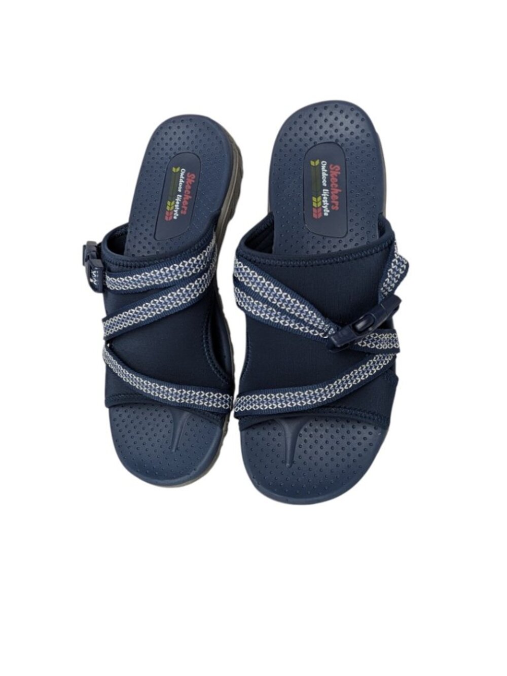 NWOB Skechers Outdoor Lifestyle Washable Navy Sandals 10 - Picture 5 of 9